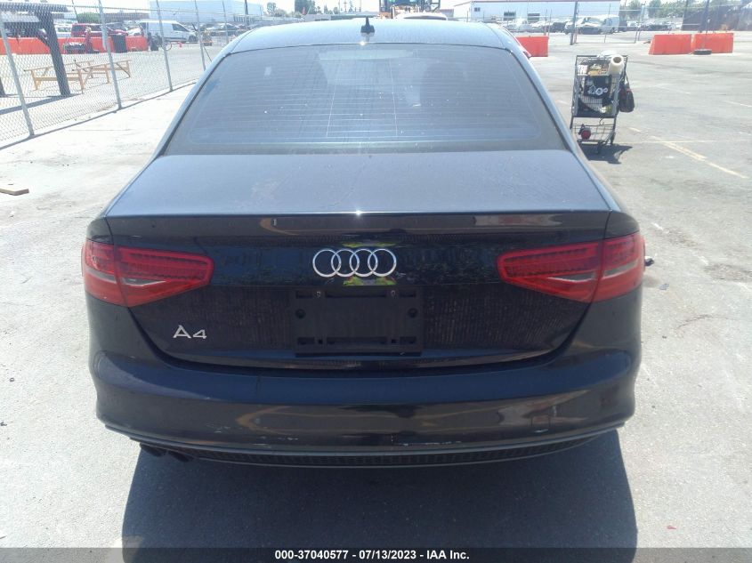 2014 AUDI A4 PREMIUM - WAUAFAFL5EN035389