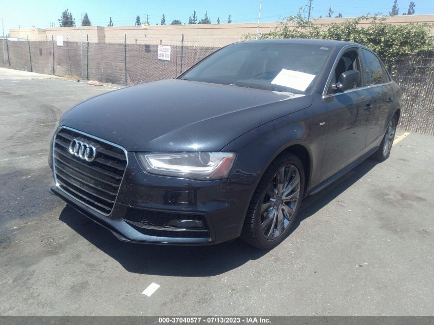 2014 AUDI A4 PREMIUM - WAUAFAFL5EN035389