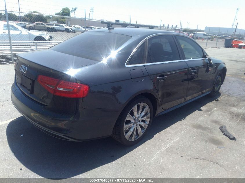 2014 AUDI A4 PREMIUM - WAUAFAFL5EN035389