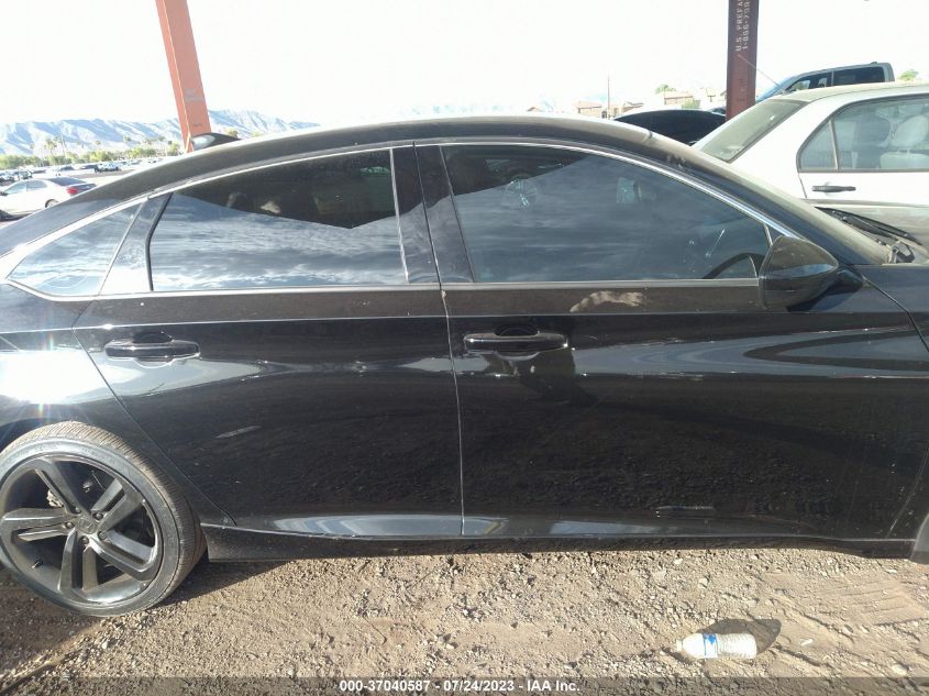 2021 HONDA ACCORD SEDAN SPORT - 1HGCV1F37MA075379