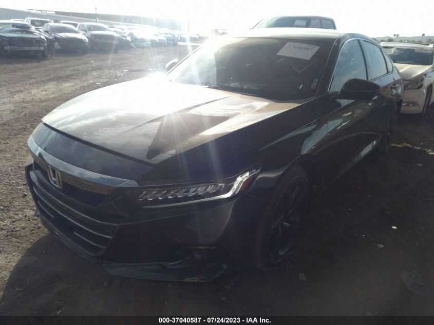 2021 HONDA ACCORD SEDAN SPORT - 1HGCV1F37MA075379