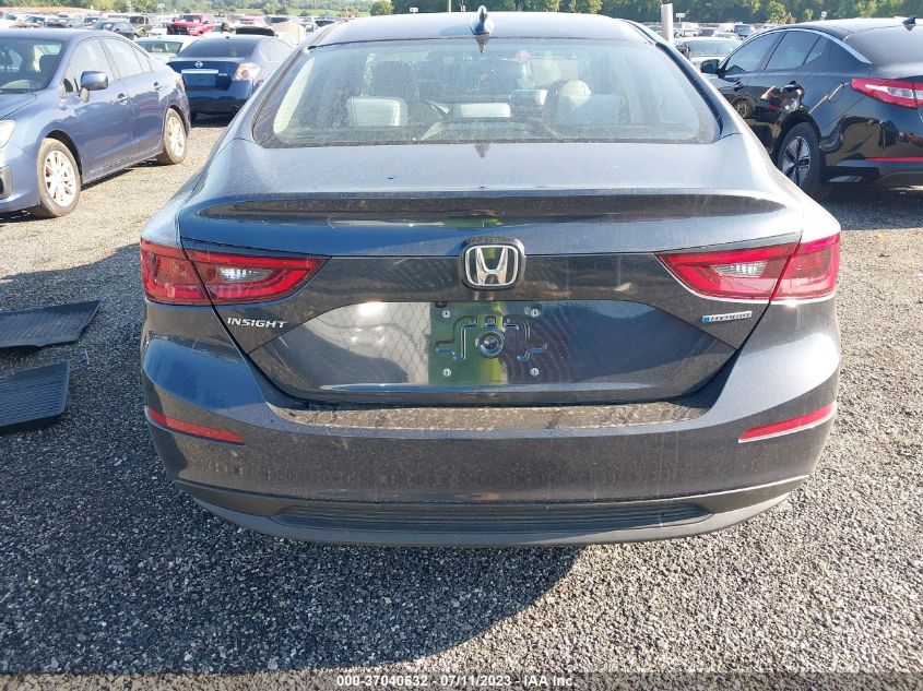 2019 HONDA INSIGHT EX 19XZE4F52KE013359