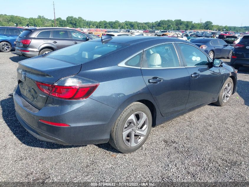 2019 HONDA INSIGHT EX 19XZE4F52KE013359