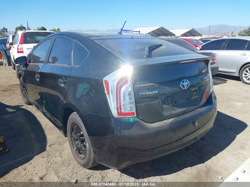 2015 TOYOTA PRIUS FOUR - JTDKN3DU0F0467131