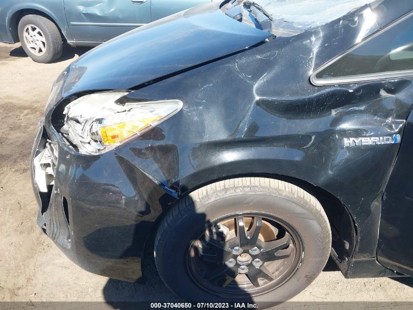 2015 TOYOTA PRIUS FOUR - JTDKN3DU0F0467131
