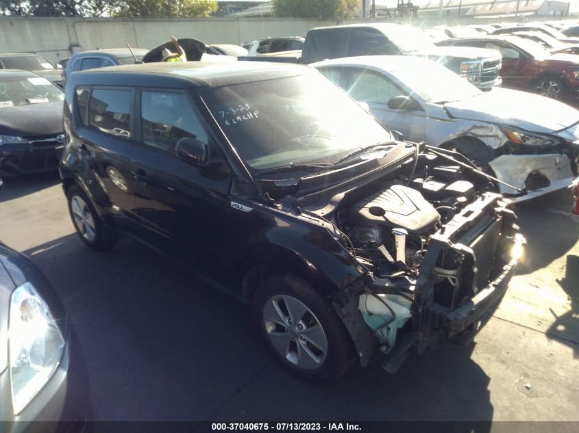 2016 KIA SOUL BASE - KNDJN2A21G7390562