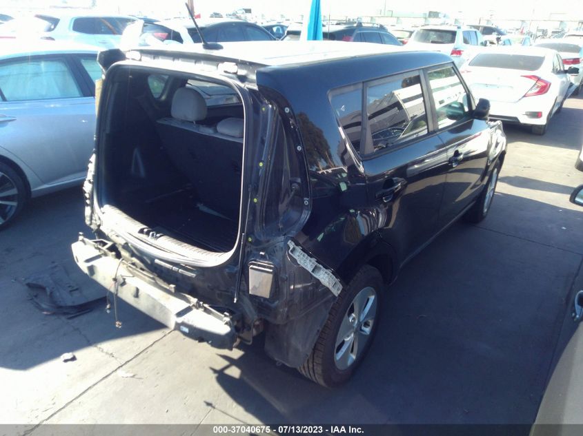 2016 KIA SOUL BASE - KNDJN2A21G7390562