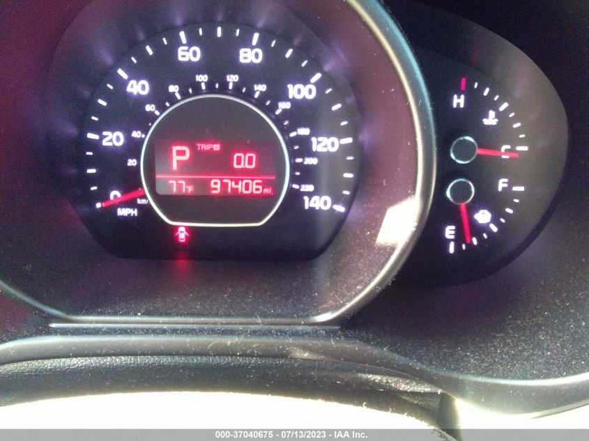 2016 KIA SOUL BASE - KNDJN2A21G7390562