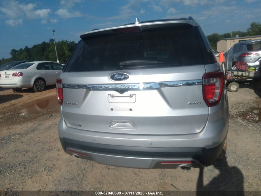 2017 FORD EXPLORER LIMITED - 1FM5K8F83HGD66593