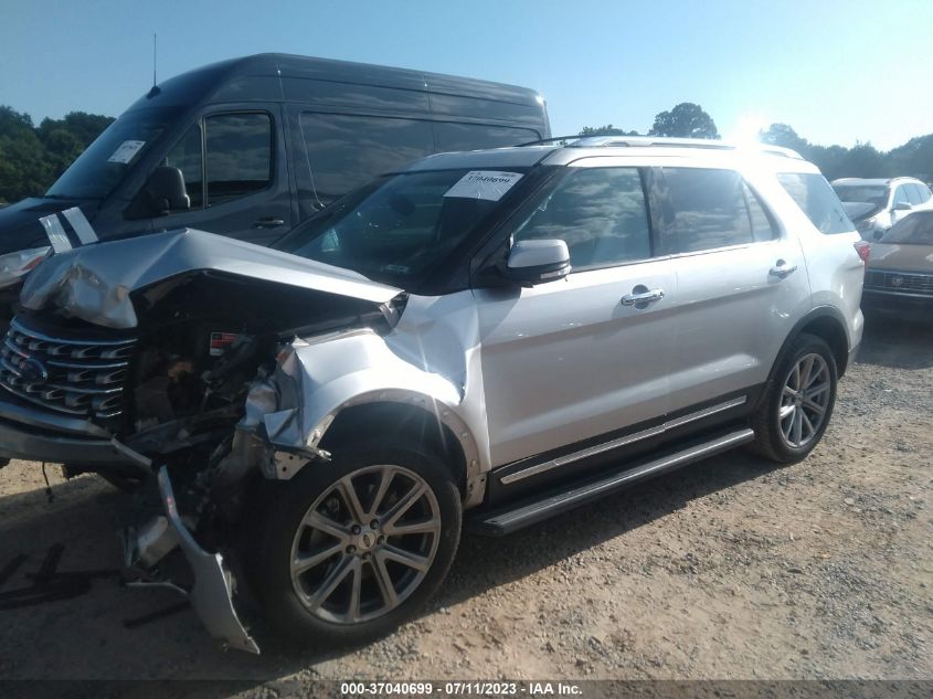 2017 FORD EXPLORER LIMITED - 1FM5K8F83HGD66593