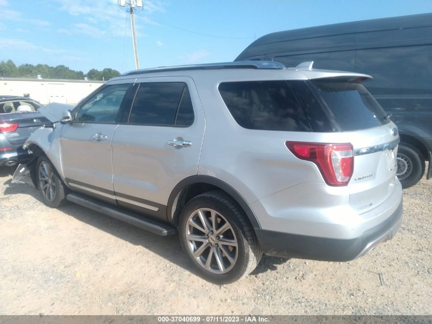2017 FORD EXPLORER LIMITED - 1FM5K8F83HGD66593