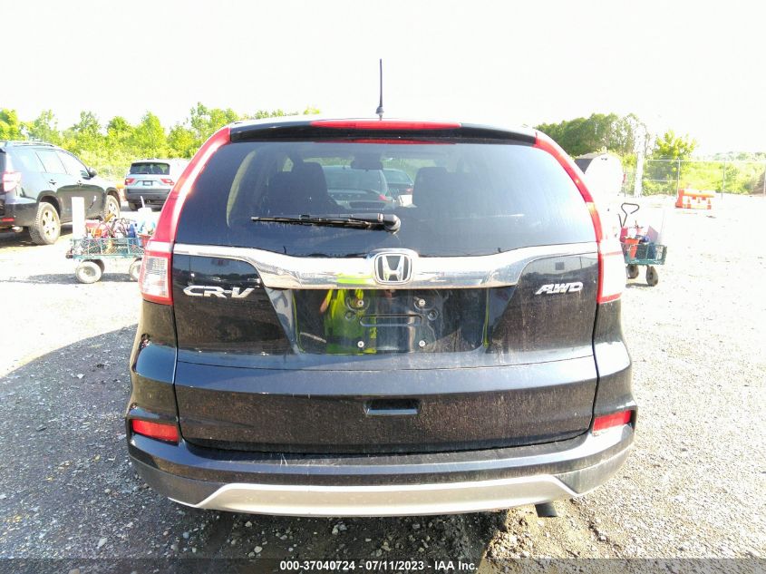 2016 HONDA CR-V EX - 5J6RM4H5XGL061197