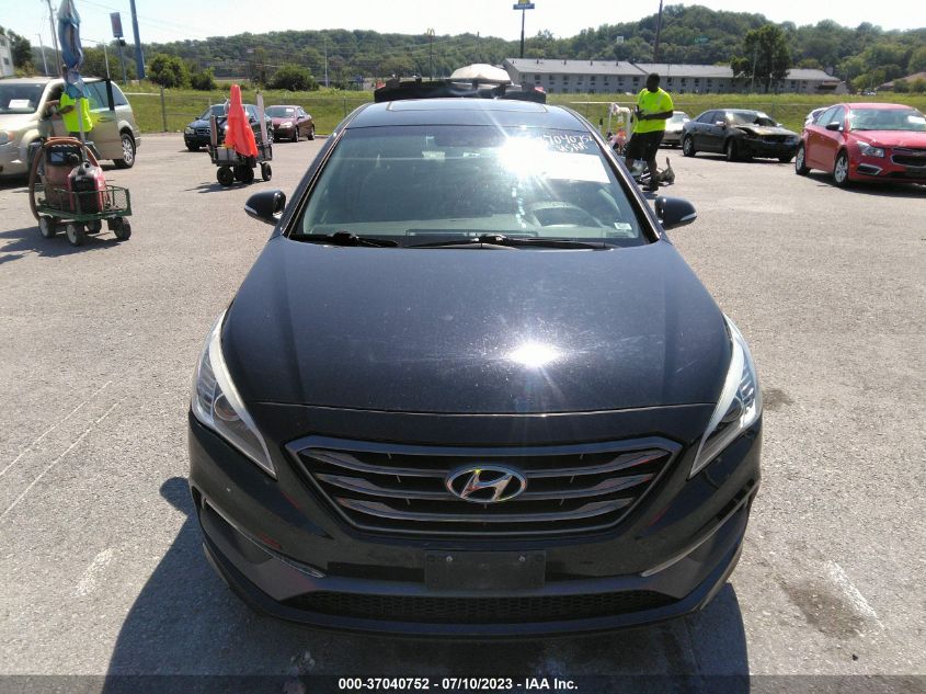 2015 HYUNDAI SONATA 2.4L SPORT - 5NPE34AF7FH122406