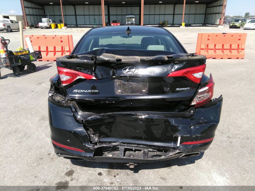 2015 HYUNDAI SONATA 2.4L SPORT - 5NPE34AF7FH122406