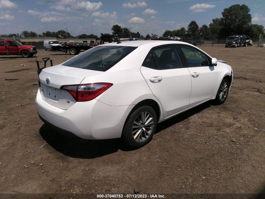 2014 TOYOTA COROLLA L/LE/S/S PLUS/LE PLUS - 5YFBURHE2EP120168