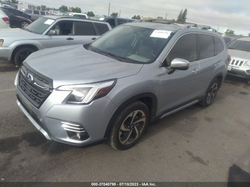 2022 SUBARU FORESTER TOURING - JF2SKARC3NH441055