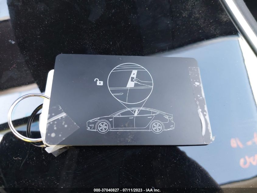 2018 TESLA MODEL 3 RANGE BATTERY - 5YJ3E1EA6JF044092