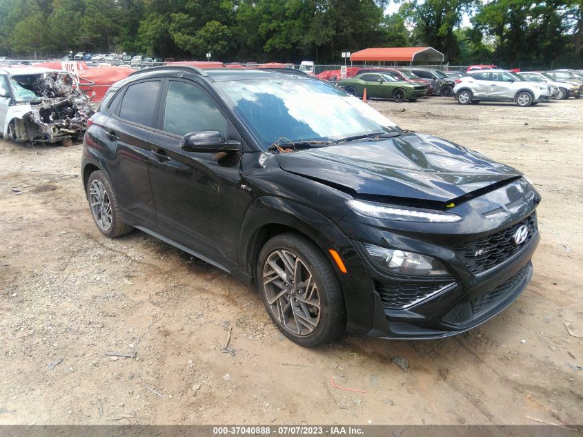 2022 HYUNDAI KONA N LINE - KM8K33A3XNU779056