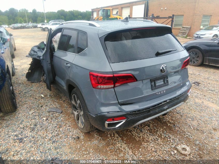 2023 VOLKSWAGEN TAOS SEL - 3VV2X7B27PM311316