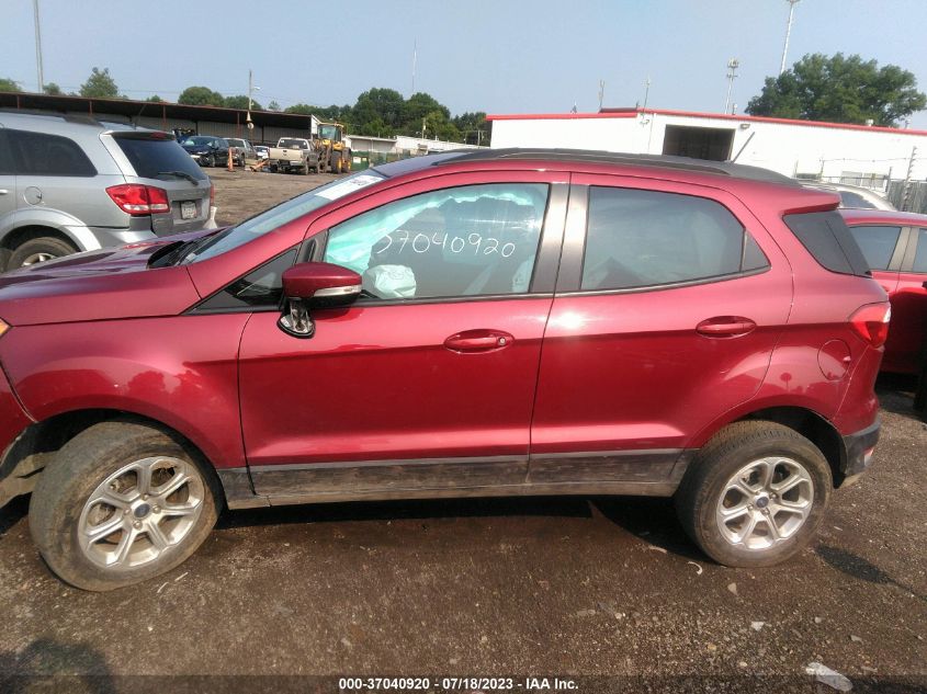 2020 FORD ECOSPORT SE - MAJ6S3GL0LC346919
