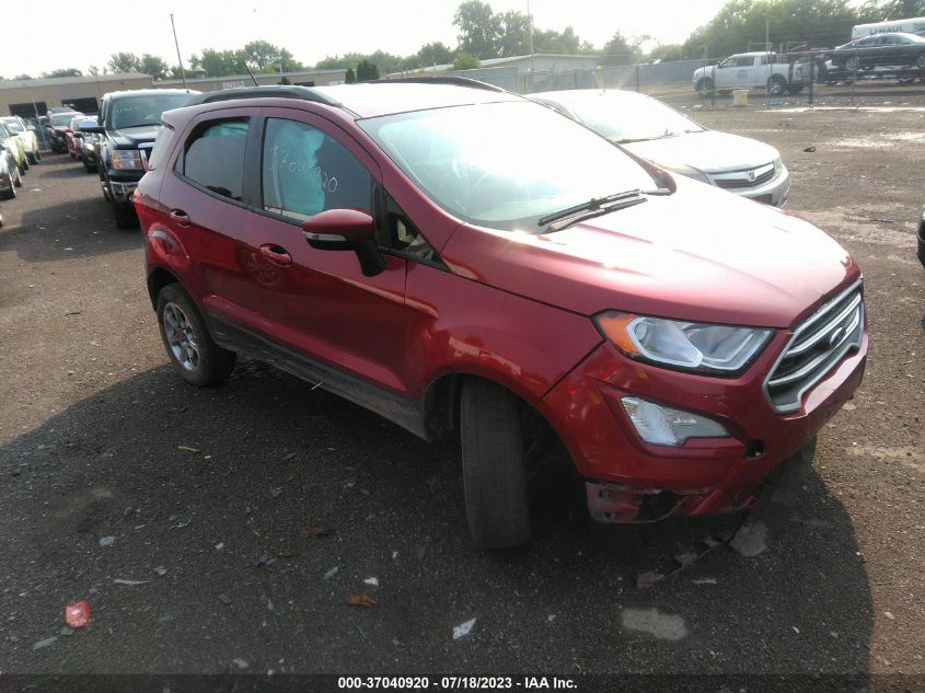 2020 FORD ECOSPORT SE - MAJ6S3GL0LC346919
