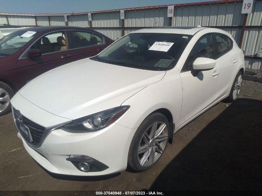 2015 MAZDA MAZDA3 S GRAND TOURING - JM1BM1M33F1264324