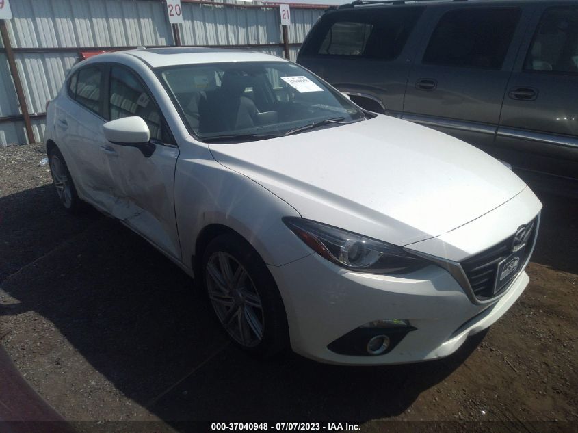 2015 MAZDA MAZDA3 S GRAND TOURING - JM1BM1M33F1264324