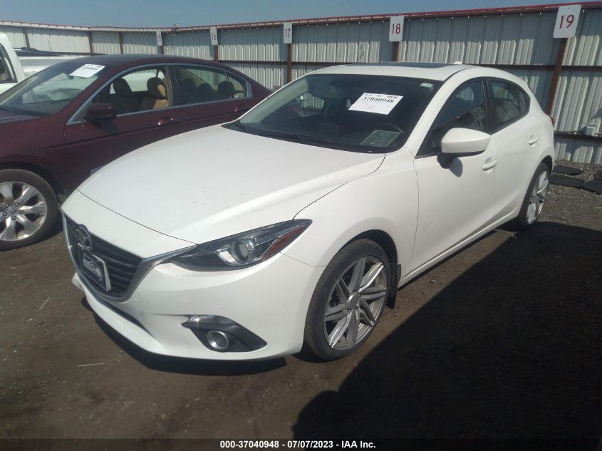 2015 MAZDA MAZDA3 S GRAND TOURING - JM1BM1M33F1264324