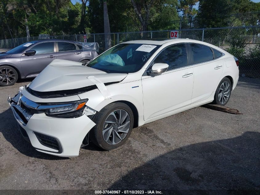 2019 HONDA INSIGHT TOURING 19XZE4F98KE032162
