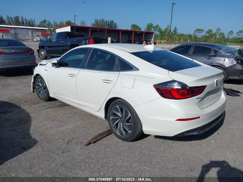 2019 HONDA INSIGHT TOURING 19XZE4F98KE032162