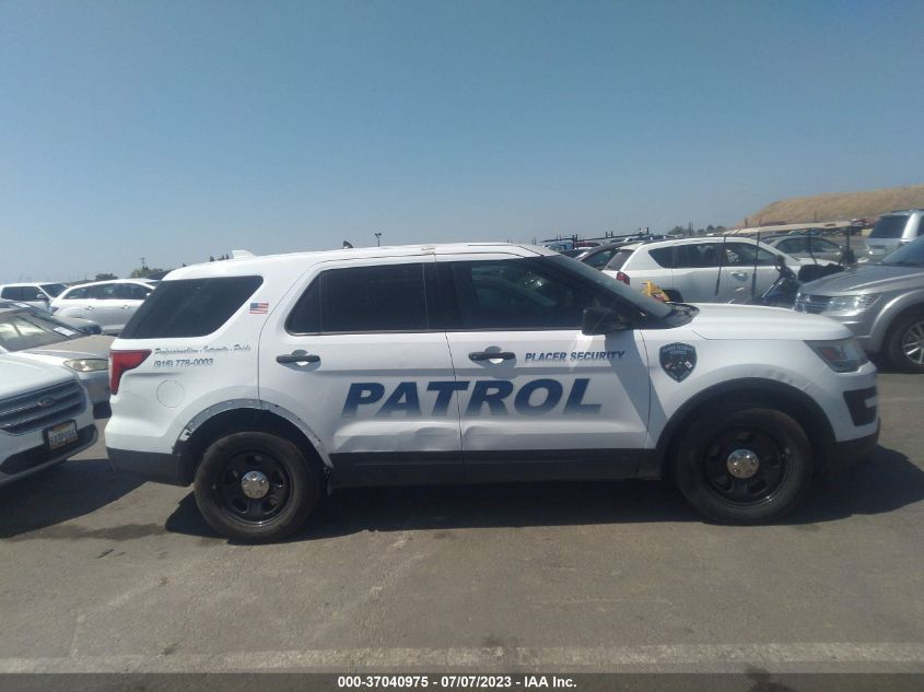 2017 FORD POLICE INTERCEPTOR - 1FM5K8ARXHGB65418