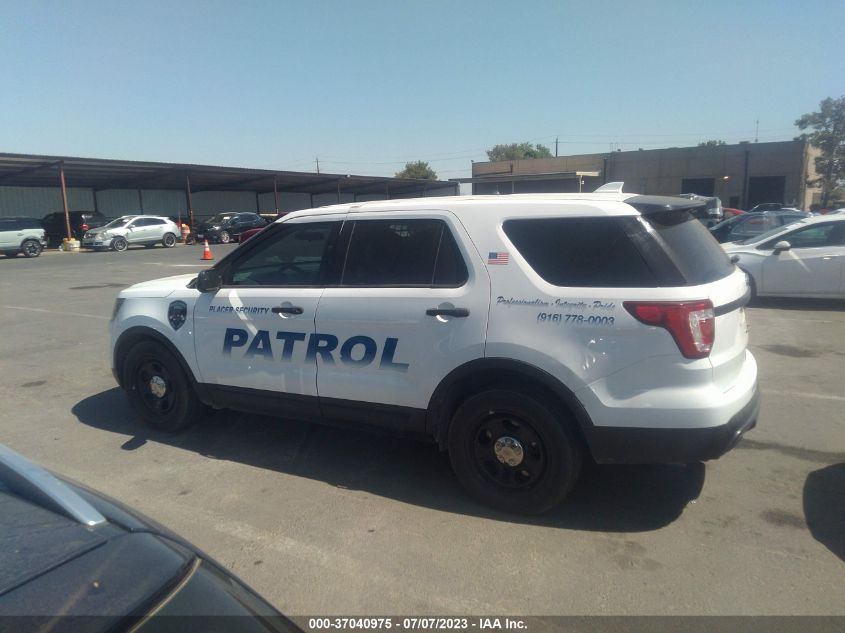 2017 FORD POLICE INTERCEPTOR - 1FM5K8ARXHGB65418