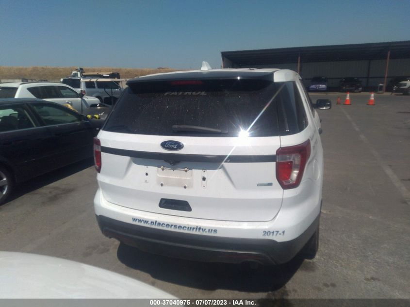 2017 FORD POLICE INTERCEPTOR - 1FM5K8ARXHGB65418