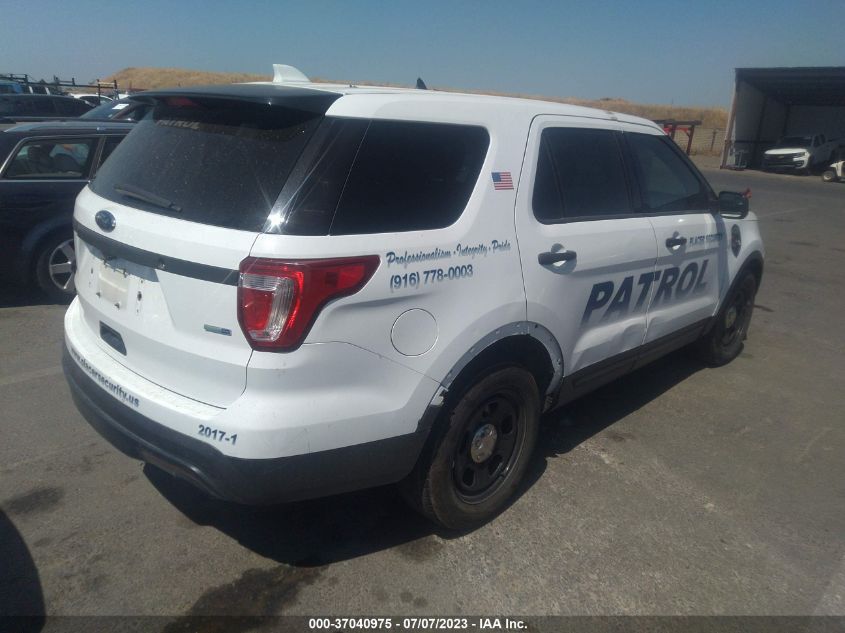 2017 FORD POLICE INTERCEPTOR - 1FM5K8ARXHGB65418