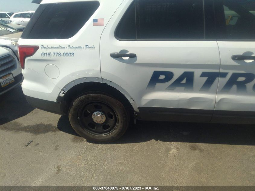 2017 FORD POLICE INTERCEPTOR - 1FM5K8ARXHGB65418
