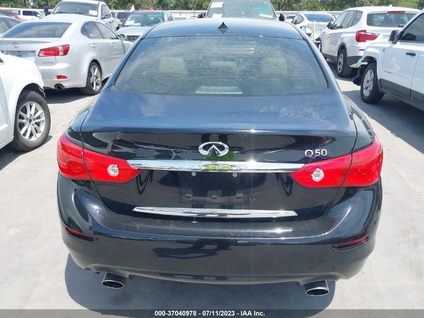 2016 INFINITI Q50 3.0T PREMIUM - JN1EV7APXGM301425
