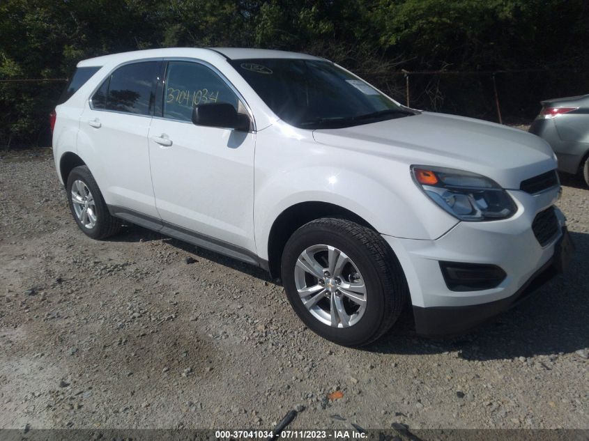 2017 CHEVROLET EQUINOX LS - 2GNALBEK6H1607755