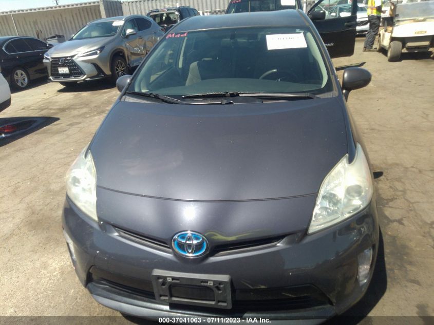 2013 TOYOTA PRIUS ONE/TWO/THREE/FOUR/FIVE - JTDKN3DU7D1728195
