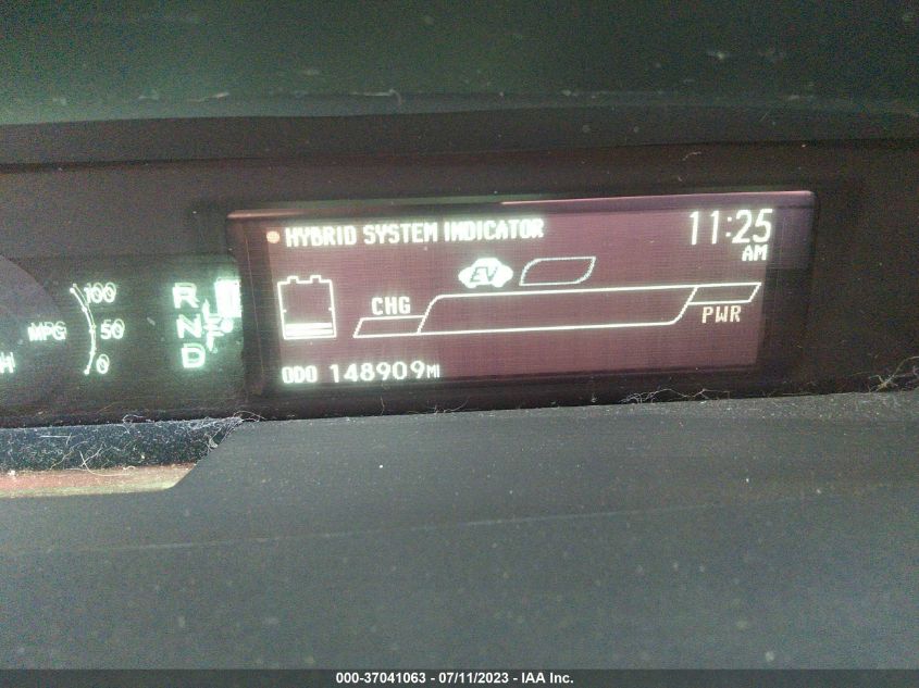 2013 TOYOTA PRIUS ONE/TWO/THREE/FOUR/FIVE - JTDKN3DU7D1728195