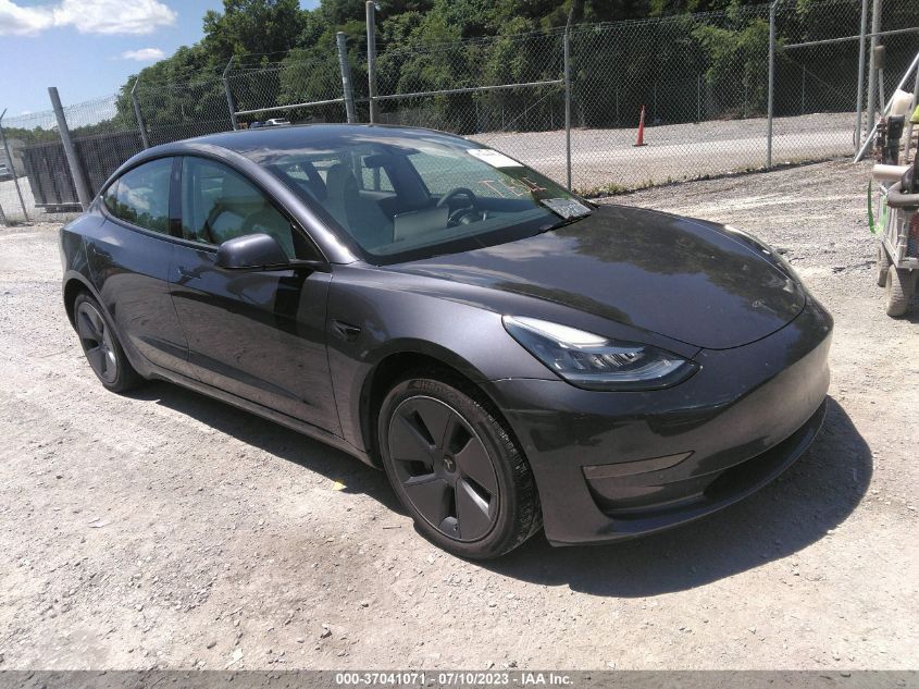 2022 TESLA MODEL 3 LONG RANGE - 5YJ3E1EB5NF241947