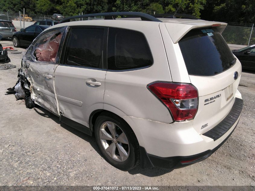 2014 SUBARU FORESTER 2.5I LIMITED - JF2SJAJC8EH551064