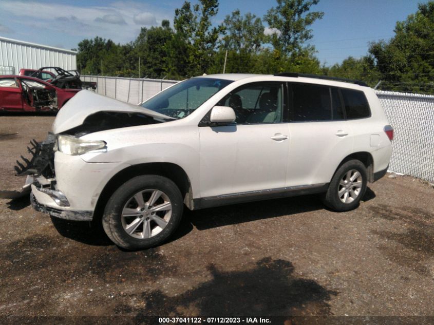2013 TOYOTA HIGHLANDER - 5TDZA3EH8DS032136
