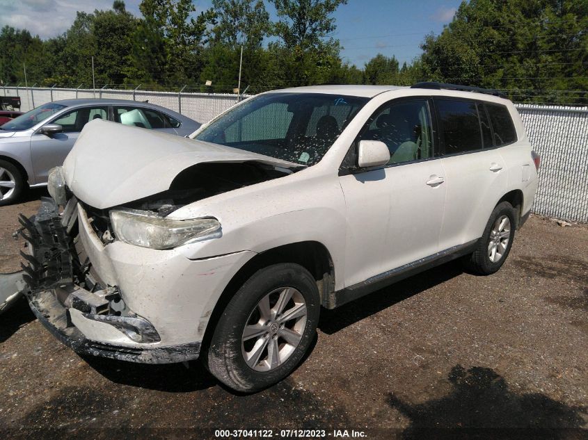 2013 TOYOTA HIGHLANDER - 5TDZA3EH8DS032136