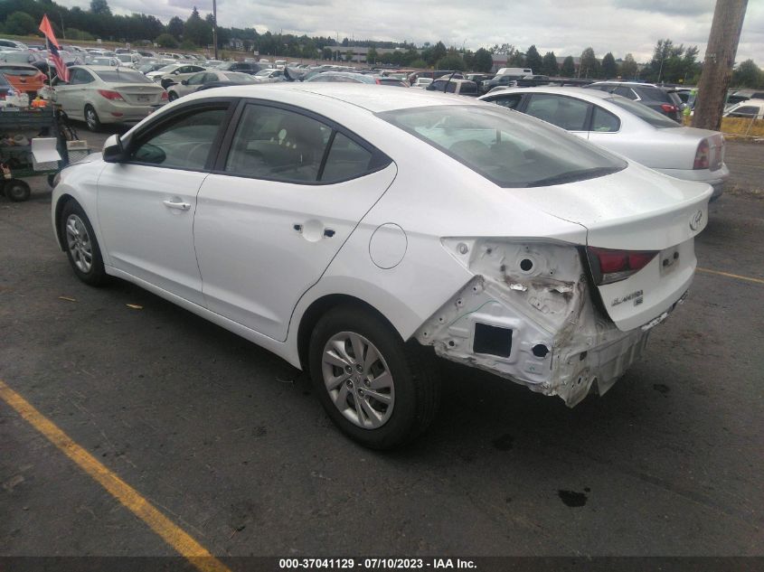 2018 HYUNDAI ELANTRA SE - 5NPD74LF7JH235942