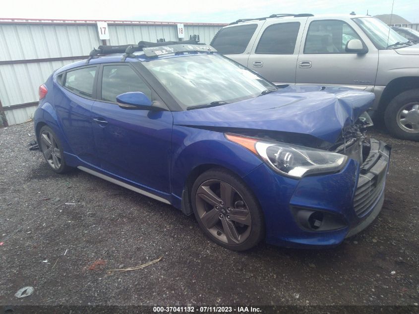 2013 HYUNDAI VELOSTER TURBO - KMHTC6AE8DU172109