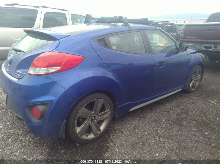 2013 HYUNDAI VELOSTER TURBO - KMHTC6AE8DU172109