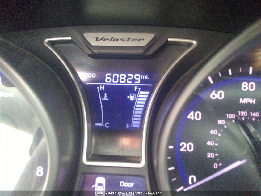 2013 HYUNDAI VELOSTER TURBO - KMHTC6AE8DU172109