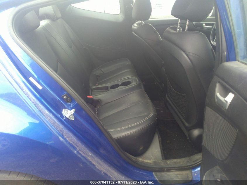 2013 HYUNDAI VELOSTER TURBO - KMHTC6AE8DU172109