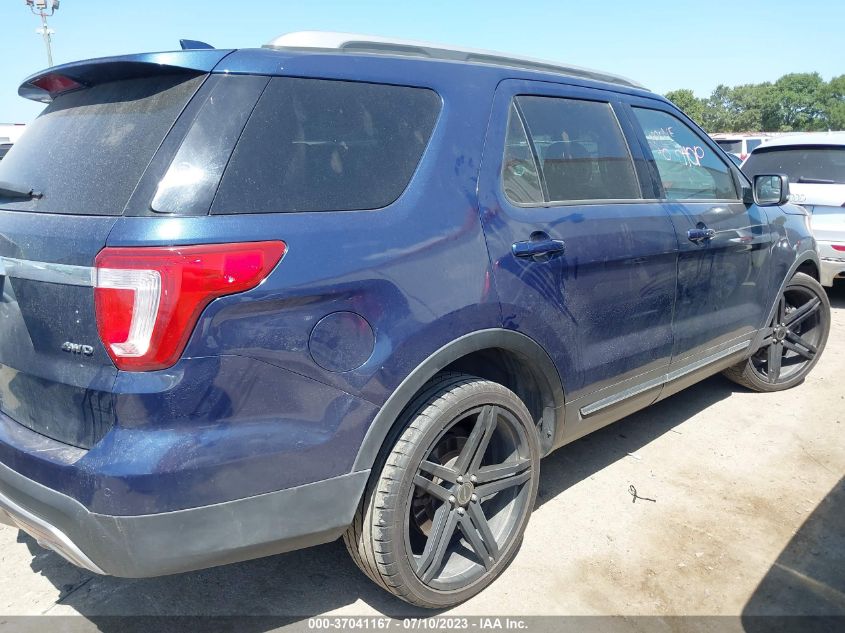 2017 FORD EXPLORER XLT - 1FM5K8D87HGC37310