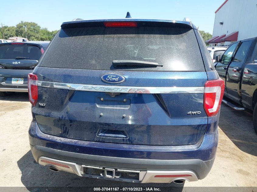 2017 FORD EXPLORER XLT - 1FM5K8D87HGC37310